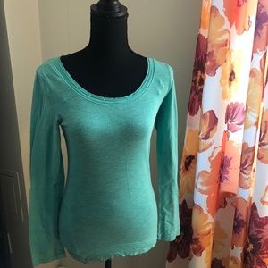 Turquoise shirt